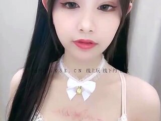 Cute Asian Chubby Teen Wild Dildo Masturbation