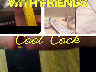 You love watching my huge cock being played with and measured