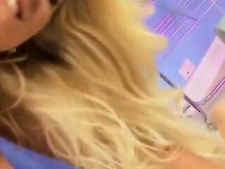 Blonde angel for old pig! Part#02