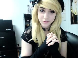 Curly Blonde Teen Records Solo Dildo Masturbation More at