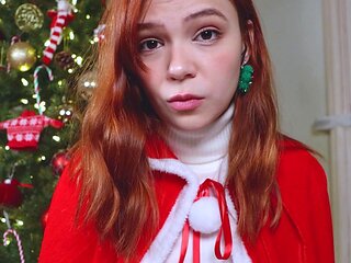 Redheaded Leggy Babe Masturbates