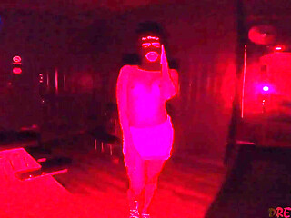 Blacked-out couple gets masked and facialized