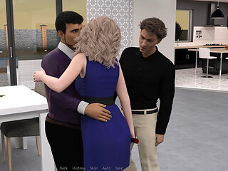 My Stepbrother 's Wife #44 Alan Kissed Justine in Front of John