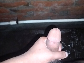 I fuck one gay in bathroom