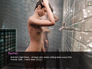 Spreading My Ass Stance to A Prison Inmate to Seduce Him in Bathroom