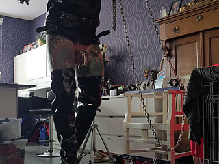 Gym Time for Hunny Slave