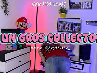 A Big Collector in the Pussy, the Gamestore Saleswoman Wants My Dick! - JOI Fr Gamergirl Altgirl