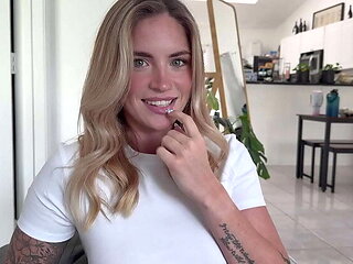 Blonde Stepsister Zoe Neli Begs For Rough POV Fuck - I'm So Horny Big Tits & Big Booty