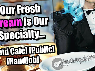 Step Inside Cafe Girldick and Touch Your Trans Waitress (TF4M Audio)