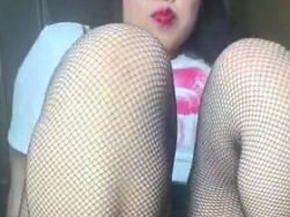 Asian guy solo masturbation