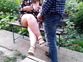 Since We're Alone, Let Me Cum on Your Legs, Stepmom, Here in the Park