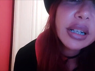 The beautiful blasphemer orders you what to do