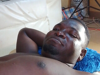 This African black cock is soft
