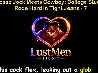 English Audio Gay Sex Story - Lacrosse Jock Meets Cowboy College Stud Gets Rode Hard in Tight Jeans - Part 7