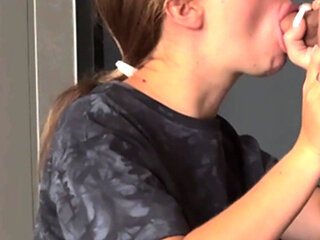 Cheating Girlfriend Gets a Creampie and a Facial