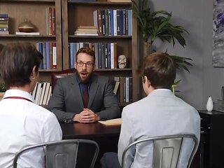 The man is powerless as he watches these two get it on