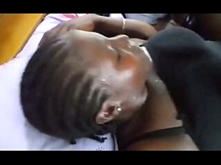 Dripping wet girlfriend rides BBC in missionary position
