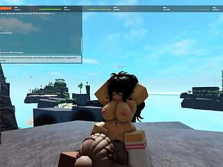 Hot Roblox Porn - Teen Whore in Cowgirl & Doggy
