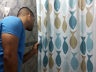 I Cum Inside My Sisterinlaw's Naughty Ass. in the Bathroom.