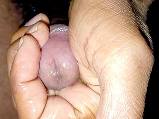 Accidental penetration with stepsister while kinky pussy teasing