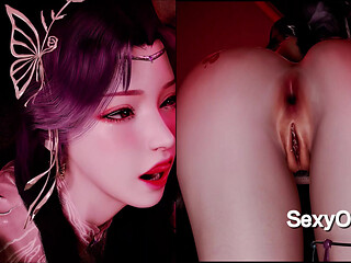 Yun Xi's deep throat