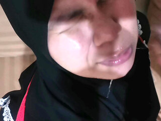 My stepfather stuffed his in his mouth until his mouth was torn.