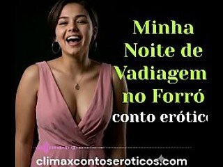 Samia's night of vadiagem at the forr - sensual story with audio and anal