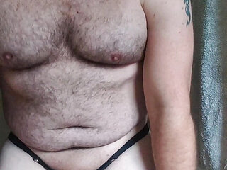 Ass fucking chubby hairy sissy