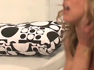 Busty MILF Shayla Laveaux Gets Her Ass Pounded by a Muscle Man