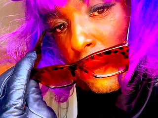 Private Collection Black Sissy Cross Dresser Ball Drainer 1