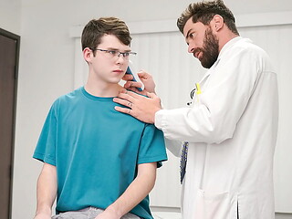 The Twink Patient Needs Testosterone Injection from The Doctor - Doctorblows