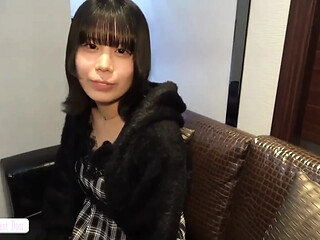 Busty Asian angel surprises at the apparel store