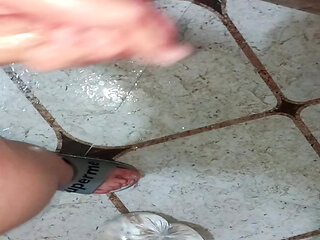 Solo Shower Fun POV Bathroom Video