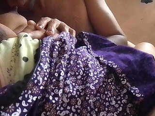 Tamil Village Girl Gets Her Boobs Sucked by Her Husband