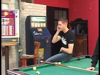 Blonde Slut From Germany Got Hardore Fucked on Pool Table