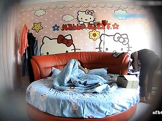 Small titted brunette amateur anal nailed at home