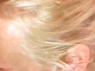 Amateur Blonde Mature Wife Enjoys Clothed Blowjob Swallow
