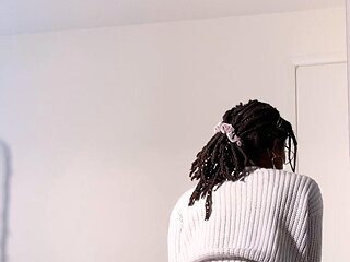 Hot Black Maid Does Some Webcam Black and Ebony
