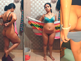 Latika Take Shower Nude Sexy Body