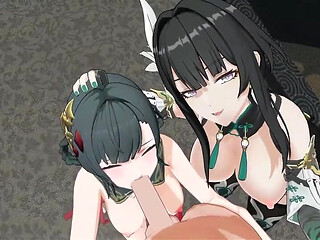 Aether Gazer - Ying Zhao Intimate Sex - 3D Hentai Animations