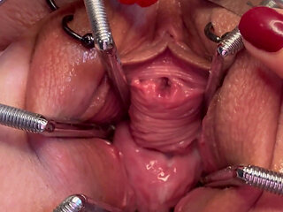 Sklavin S Fucks Her Piss Hole and Cervix at the Same Time