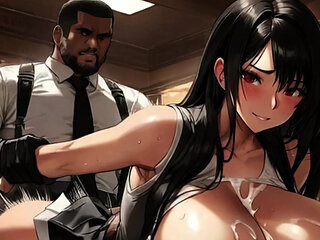 Big Titty Tifa's Big Natural Breasts Are a Wonder to Behold!