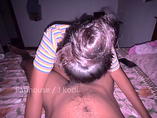 Indian Cute Village Girl Blowjob After Eating Cums