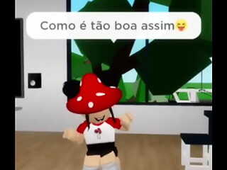 Boneca do Roblox safada rebolando