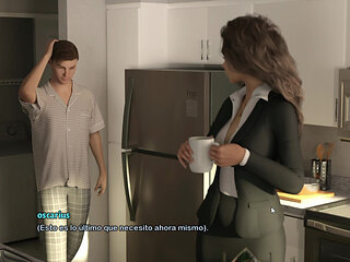 MY STEPMOM BECOMES A HOT WOMAN WITH EVERYONE IN THE OFFICE MY BIMBO DREAM 6