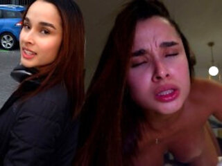 Latina Model Fucks a Tourist in Madrid! - Abella Olsen