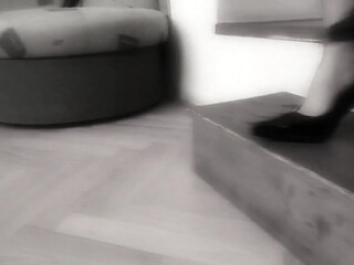 Black and white cock ramming two girls