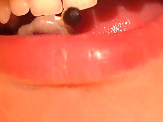 Giantess Mouth Close up Tiny Husband Faces His Biggest Fear