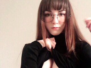 Curly Blonde Teen Records Solo Dildo Masturbation More at