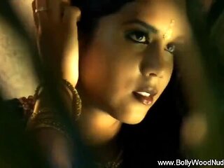 Dream girl's strip tease action by Bollywood Nudes HD